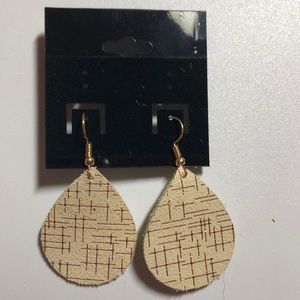 Custom made Genuine Leather Earrings